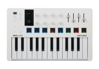Arturia MiniLab 3 White - Midi Klavijatura 