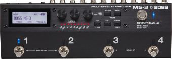 Boss MS-3 Multi effect switching