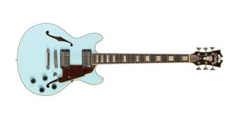 D’Angelico Premier Mini Dc Sky Blue