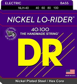 DR Strings Nickel Lo-Rider NLH 40 Žice za bas gitaru 