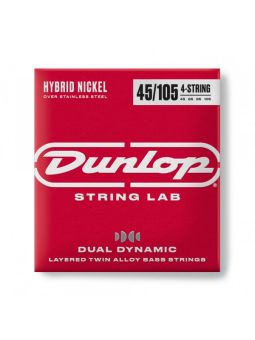 DUNLOP DBHYN 45105 DUAL DYNAMIC Nickel Steel 45-105 Žice za bas gitaru
