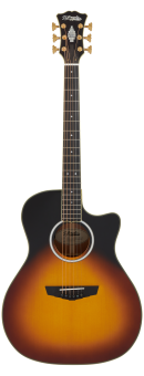 Dangelico EXCEL GRAMERCY Vintage Sunset ozvučena akustična gitara