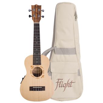 FLIGHT DUC525CEQ ZEB CONCERT UKULELE sa ozvukom i torbom