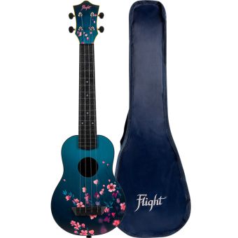 Flight TUSL32 Sakura Concert skala Soprano Travel Ukulele