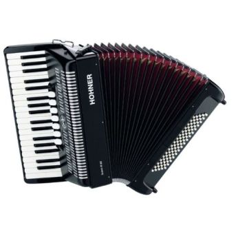 Hohner Bravo III 80 Black harmonika 