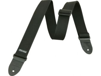 Jim Dunlop D38-09BK SOLID BLACK kaiš za gitaru 