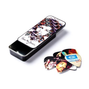 The product has been saved. JIMI HENDRIX™ PICK TIN JH-PT07M