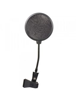 ON STAGE ASVS4-B Blk Gooseneck Pop Filter