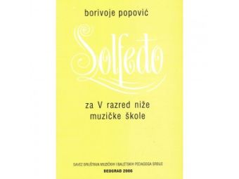 Solfedjo V Borivoje Popović 